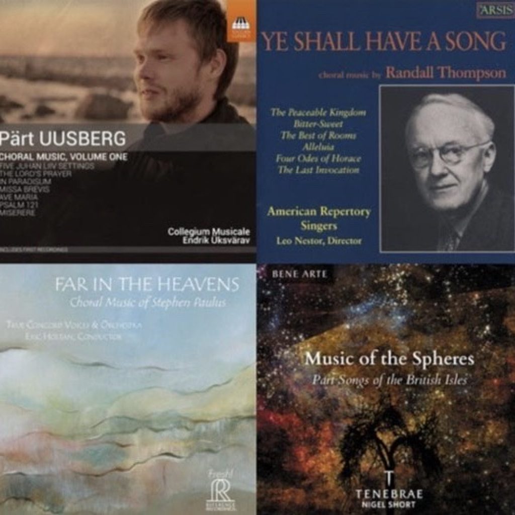 This week’s Playlist heralds the transformational power of music and song with works among others by Bach, Bernstein, Paulus, Britten’s Hymn to St. Cecilia, and Vaughan Williams’s sumptuous Serenade to Music.